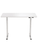 Lykke Elektrisch Höhenverstellbarer Schreibtisch Nordic in Weiß 120x60cm