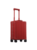 Aleon Business 4-Rollen Kabinentrolley Aluminium 50 cm Laptopfach ruby