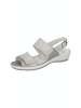 WALDLÄUFER Komfort Sandalen für Damen in silber