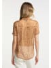 DreiMaster Klassik Bluse in Camel