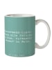 Mr. & Mrs. Panda Kaffeepott Spruch Wassermann Logik mit Spruch in Meeresbrise