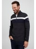 FQ1924 Troyer FQEdvin 21900124-ME Strickpullover mit Stehkragen in Grau