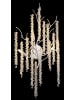 Globo lighting Wandleuchte "LAVERNE" in silver