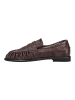Pavement Slipper ELMIRA CROCO in Braun