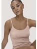 Hessnatur Spaghetti Top Fitted 2er-Set in cremerosa
