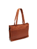 The Chesterfield Brand Adana Shopper Tasche Leder 40 cm Laptopfach cognac