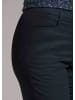 MADELEINE Schlanke Stretch-Hose mit Formbund in marine