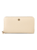 Esquire Alexandria Geldbörse RFID Schutz Leder 19 cm in beige