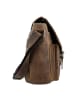 Greenburry Vintage Messenger Leder 40 cm Laptopfach in brown