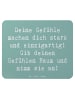 Mr. & Mrs. Panda Mauspad Spruch Emotionen ausdrücken mit Spruch in Meeresbrise
