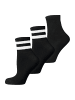 Nur Die  Sportsocken Kurzsocken in SCHWARZ/GRAU