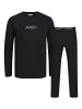 JACK & JONES Junior Langarm-T-Shirt in Black