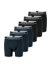 Schiesser Langer Boxer 955 Multi in schwarz,nachtblau