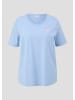 s.Oliver T-Shirt kurzarm in Blau