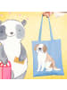 Mr. & Mrs. Panda Tasche Saint Bernard Lebensretter ohne Spruch in Sky Blue