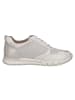 Caprice Schnürschuhe in white/silver
