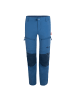 Trollkids Zipp-Off-Trekkinghose Nordfjord in navy/lime/azure bluel