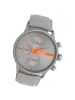 Oozoo Analog-Armbanduhr Oozoo Timepieces grau groß (ca. 45mm)