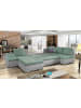 MF Design Gio Recamiere Links in Grau -  (L) 190 x (B) 351 x (H) 82 cm