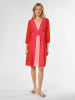 comma Kleid in rot pink