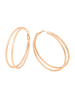 faina Women Hoop Earrings in Rose Gold