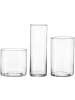 Ritzenhoff & Breker 3er Set Vasen-Set Leonie transparent in transparent