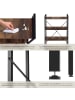 tectake Standregal, inklusive Kippschutz, 67,5 x 31,5 x 121,5 cm