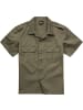 Brandit Hemd "US Ripstop Shirt Short Sleeve" in Grün