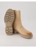 Terry Chelsea Boots in Beige