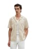 Marc O'Polo Kurzarm-Hemd regular in Medium Brown