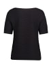 Betty Barclay Basic Shirt mit U-Boot-Ausschnitt in Schwarz