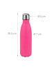relaxdays Trinkflasche in Pink - 500 ml