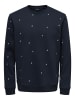 Only&Sons Weicher Pullover Basic Sweatshirt in Dunkelblau