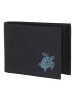 oxmox New Cryptan Geldbörse RFID Schutz 11 cm in schwarz-turtle 2.0 cyan