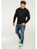 Jack & Jones Sweatshirt - POPS SWEAT CREW NECK in Black