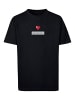 F4NT4STIC T-Shirt Happy New Year Silvester 2023 in schwarz