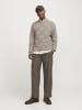 Jack & Jones Strickpullover in Greige