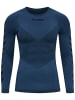 Hummel Hummel T-Shirt L/S Hummel First Multisport Herren Dehnbarem Nahtlosen in DARK DENIM