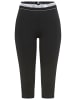 Kangaroos 3/4-Leggings in schwarz