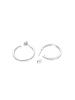 Luxenter Ohrringe Xoma 925er Sterlingsilber-XOMA