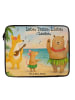 Mr. & Mrs. Panda Laptop Tasche Waldtiere Aloha Design mit Spruch in Weiß