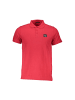 cavalli CLASS Rotes Baumwoll-Polohemd