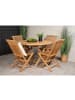 ebuy24 Gartenset Kenya 5-teilig Natur 120 x 120 cm
