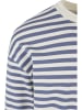 Urban Classics Sweater in whitesand/vintageblue