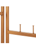 Beliani Kleiderständer LAWTON in Gold - (W) 53 x (H) 160 x (L) 37 cm