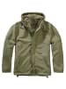 Brandit Jacke "Frontzip Windbreaker" in Grün