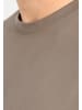 SMILODOX T-Shirt Micah in Taupe