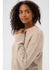 Kaffe Strickpullover KAjinie Loose fit in Feather Gray Melange