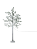 Beliani LED Deko MELAKKO in Grün/Weiß - (W) 86 x (H) 150 x (L) 86 cm