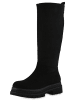 VAN HILL Plateaustiefel Alice in Schwarz Velours